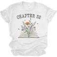 Chapter 32- Book Lovers & Readers 32nd Birthday Wildflowers Premium Tri-Blend Unisex Jersey T-Shirt Chapter 32- Book Lovers & Readers 32nd Birthday Wildflowers Premium Tri-Blend Unisex Jersey T-Shirt