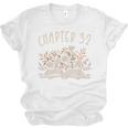 Chapter 32nd Birthday Bookworm 32 Years Old For Book Lovers Unisex Jersey T-Shirt