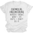 Chemical Engineer Chemical Engineering Graduation Unisex Jersey T-Shirt