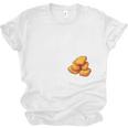 Chicken Nugget Saying Introvert Nuggie Foodie Food Unisex Jersey T-Shirt