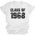 Class Of 1968 High School College Graduation Reunion Unisex Jersey T-Shirt