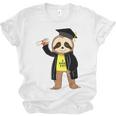 Class Of 2022 Sloth Graduation Masters College High School Unisex Jersey T-Shirt