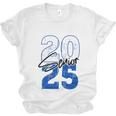 Class Of 2025 Senior Graduation 2025 Blue Unisex Jersey T-Shirt