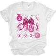 Class Of 2026 Senior Coquette Pink Bow Graduation Family Premium Tri-Blend Unisex Jersey T-Shirt