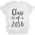 Class Of 2030 Graduation Kindergarten Seniors Unisex Jersey T-Shirt