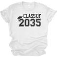 Class Of 2035 First Day Of School Graduation Unisex Jersey T-Shirt