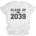 Class Of 2039 Grow With Me First Day Of School Graduation Unisex Jersey T-Shirt