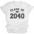 Class Of 2040 Grow With Me Graduation First Day Of School Unisex Jersey T-Shirt