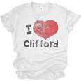 Clifford The Big Red Dog I Heart Clifford Childrens Books Unisex Jersey T-Shirt