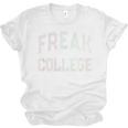 Crazy Antisocial FREAK COLLEGE Introvert Don't Call Me Unisex Jersey T-Shirt
