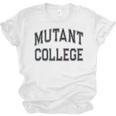 Crazy Sarcastic MUTANT COLLEGE Introvert Anti Social Unisex Jersey T-Shirt