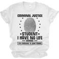 Criminal Justice School Degree Graduation Day Student Unisex Jersey T-Shirt