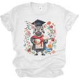 Cute Graduation Zebra Holding DiplomaShirt Unisex Jersey T-Shirt