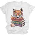 Cute Nerdy Fox Read Books Be Kind Stay Weird Book Club Premium Tri-Blend Unisex Jersey T-Shirt Cute Nerdy Fox Read Books Be Kind Stay Weird Book Club Premium Tri-Blend Unisex Jersey T-Shirt