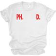 Doctorate PhinisheD PhD Graduation Premium Unisex Jersey T-Shirt