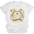Elder Emo Club Skeleton Hands Heart Nostalgia Unisex Jersey T-Shirt