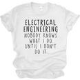 Electrical Engineering Tees Women's Electrical Engineer Modern Classic Casual Small Graduation T-Shirt Unisex Jersey T-Shirt