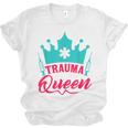 EMT Trauma Queen Paramedic Student T-Shirt Graduation Unisex Jersey T-Shirt