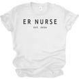 ER Nurse Est 2026 Emergency Room Graduation Nursing School Unisex Jersey T-Shirt