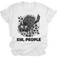 Ew People Introvert Cat Lover Crazy Cats Lady Unisex Jersey T-Shirt