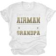 My Favorite Airman Calls Me Grandpa Airman Graduation Premium Unisex Jersey T-Shirt