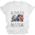 My Favorite Airman Calls Me Nana Air Force Graduation Nana Unisex Jersey T-Shirt
