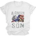 My Favorite Airman Calls Me Son Air Force Graduation Son Unisex Jersey T-Shirt