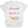 My Favorite Teacher Calls Me Mom Graduation Unisex Jersey T-Shirt