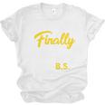 Finally Done With This BS Class Of 2025 College Graduation Premium Tri-Blend Unisex Jersey T-Shirt