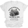 Forgive Me I'm From The 1900s No E-Car No SolarCells Premium Tri-Blend Unisex Jersey T-Shirt