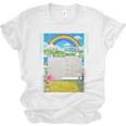 Frutiger Aero Aesthetic Rainbow Glitch Art Unisex Jersey T-Shirt