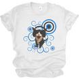 Frutiger Aero Cat Meme Headphone Kitty Cat Lover Unisex Jersey T-Shirt