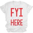 Fyi Introvert Here Raglan Baseball Tee Unisex Jersey T-Shirt