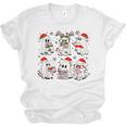 Ghost Book Reading Christmas Books Lover Teacher Kids Unisex Jersey T-Shirt Ghost Book Reading Christmas Books Lover Teacher Kids Unisex Jersey T-Shirt