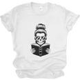 Good Girls Read Bad Books Skeleton Unisex Jersey T-Shirt