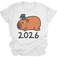 Grad Class Of 2026 Capybara Graduation Graduated Kids Unisex Jersey T-Shirt