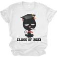 I Graduated Class Of2023 Cat Graduation Unisex Jersey T-Shirt
