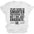 I Graduated Graduation Seniors Him Or Her Unisex Jersey T-Shirt
