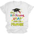 Graduation Class 2018 Cap Gown Shirt Preschool Grad Proud Unisex Jersey T-Shirt