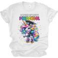 Graduation Preschool Unicorn Roller Skate Girls Pre-K Grad Unisex Jersey T-Shirt