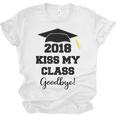 GraduationShirt Kiss My Class 2018 Goodbye Unisex Jersey T-Shirt