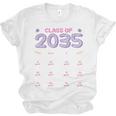 Grow With Me Graduation First Day Of School Class Of 2035 Unisex Jersey T-Shirt
