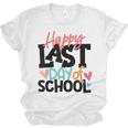 Happy Last Day Of School Kids Teacher Student Graduation Unisex Jersey T-Shirt