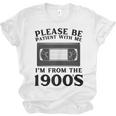 Over The Hill Please Be Patient I'm From The 1900s VHS Unisex Jersey T-Shirt Over The Hill Please Be Patient I'm From The 1900s VHS Unisex Jersey T-Shirt