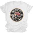 Hotrod Custom Car Automotive Nostalgia Distressed Premium Tri-Blend Unisex Jersey T-Shirt