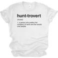 Hunt-Trovert Hunting Camo Woods Introvert Unisex Jersey T-Shirt