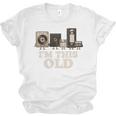 I’m This Old Retro Tech Nostalgia For 70s 80s Premium Tri-Blend Unisex Jersey T-Shirt