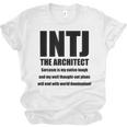 INTJ Architect Personality Introvert Sarcastic Unisex Jersey T-Shirt INTJ Architect Personality Introvert Sarcastic Unisex Jersey T-Shirt