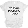 Introvert Design For Introverted Men And Women Unisex Jersey T-Shirt Introvert Design For Introverted Men And Women Unisex Jersey T-Shirt