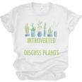 Introvert Farming Life Gardening For Geeky Plant Lover Unisex Jersey T-Shirt